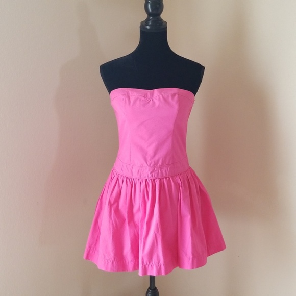 bright pink sundress